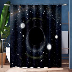 Brightest Cluster Galaxies And Supermassive Black Holes Shower Curtain 60  X 72  (medium)  by Mariart