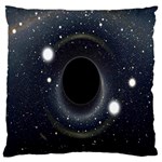 Brightest Cluster Galaxies And Supermassive Black Holes Large Cushion Case (Two Sides) Back