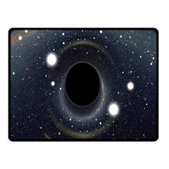 Brightest Cluster Galaxies And Supermassive Black Holes Double Sided Fleece Blanket (small) 