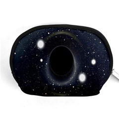 Brightest Cluster Galaxies And Supermassive Black Holes Accessory Pouches (medium)  by Mariart