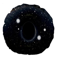 Brightest Cluster Galaxies And Supermassive Black Holes Large 18  Premium Flano Round Cushions by Mariart