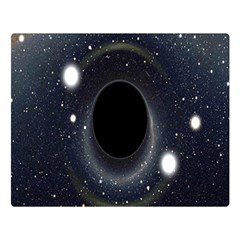 Brightest Cluster Galaxies And Supermassive Black Holes Double Sided Flano Blanket (large) 