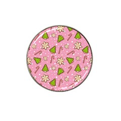 Ginger Cookies Christmas Pattern Hat Clip Ball Marker (4 Pack) by Valentinaart