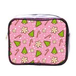 Ginger cookies Christmas pattern Mini Toiletries Bags Front