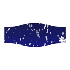 Blue Sky Christmas Snowflake Stretchable Headband by Mariart