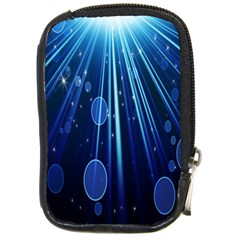 Blue Rays Light Stars Space Compact Camera Cases