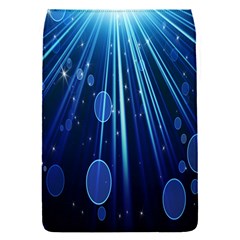 Blue Rays Light Stars Space Flap Covers (S) 