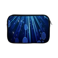 Blue Rays Light Stars Space Apple iPad Mini Zipper Cases