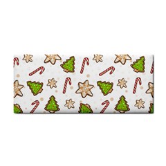 Ginger Cookies Christmas Pattern Cosmetic Storage Cases by Valentinaart