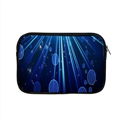 Blue Rays Light Stars Space Apple MacBook Pro 15  Zipper Case