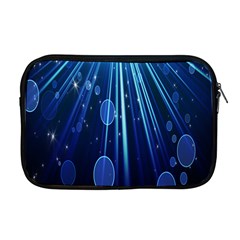 Blue Rays Light Stars Space Apple MacBook Pro 17  Zipper Case