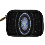 Colorful Hypnotic Circular Rings Space Digital Camera Cases Front