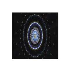 Colorful Hypnotic Circular Rings Space Satin Bandana Scarf by Mariart