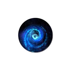 Blue Black Hole Galaxy Golf Ball Marker (4 Pack) by Mariart