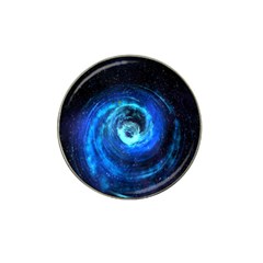 Blue Black Hole Galaxy Hat Clip Ball Marker (4 Pack)