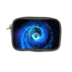 Blue Black Hole Galaxy Coin Purse by Mariart