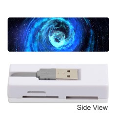 Blue Black Hole Galaxy Memory Card Reader (stick) 