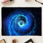 Blue Black Hole Galaxy Cosmetic Bag (XXXL)  Front