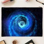 Blue Black Hole Galaxy Cosmetic Bag (XXXL)  Back