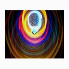 Colorful Glow Hole Space Rainbow Small Glasses Cloth (2-side) by Mariart