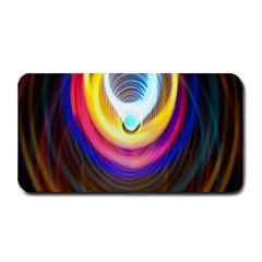 Colorful Glow Hole Space Rainbow Medium Bar Mats