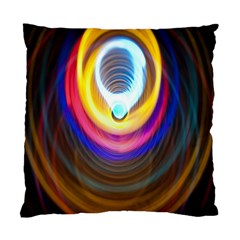 Colorful Glow Hole Space Rainbow Standard Cushion Case (two Sides) by Mariart