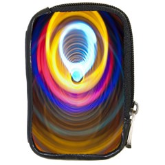 Colorful Glow Hole Space Rainbow Compact Camera Cases by Mariart