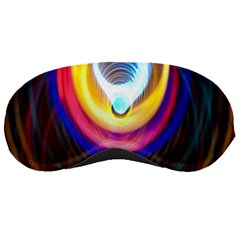 Colorful Glow Hole Space Rainbow Sleeping Masks by Mariart