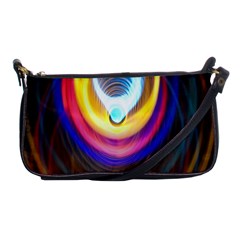 Colorful Glow Hole Space Rainbow Shoulder Clutch Bags