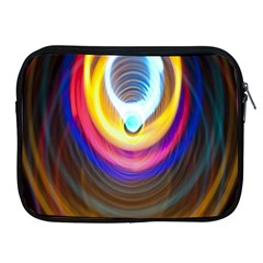 Colorful Glow Hole Space Rainbow Apple Ipad 2/3/4 Zipper Cases