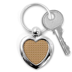 Cake Brown Sweet Key Chains (heart) 