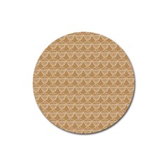 Cake Brown Sweet Magnet 3  (round)