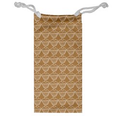 Cake Brown Sweet Jewelry Bag by Mariart