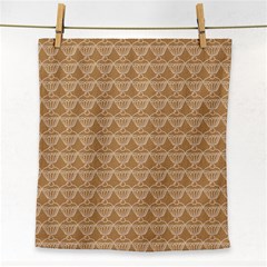 Cake Brown Sweet Face Towel