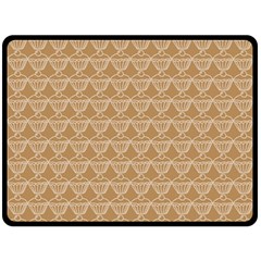 Cake Brown Sweet Fleece Blanket (large) 