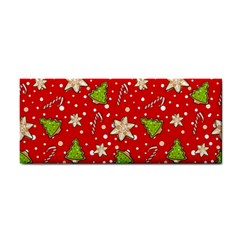 Ginger Cookies Christmas Pattern Cosmetic Storage Cases by Valentinaart