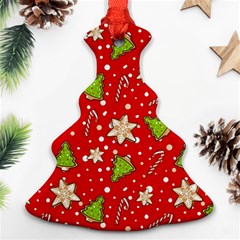 Ginger cookies Christmas pattern Ornament (Christmas Tree) 