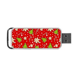 Ginger cookies Christmas pattern Portable USB Flash (One Side)