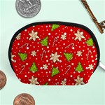 Ginger cookies Christmas pattern Accessory Pouches (Medium)  Front