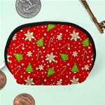 Ginger cookies Christmas pattern Accessory Pouches (Medium)  Back