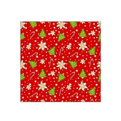 Ginger cookies Christmas pattern Satin Bandana Scarf