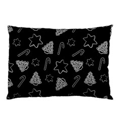 Ginger Cookies Christmas Pattern Pillow Case (two Sides) by Valentinaart