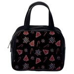 Ginger cookies Christmas pattern Classic Handbags (One Side) Front