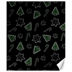 Ginger Cookies Christmas Pattern Canvas 20  X 24  