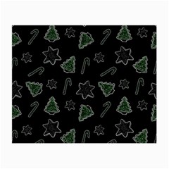 Ginger Cookies Christmas Pattern Small Glasses Cloth (2-side)