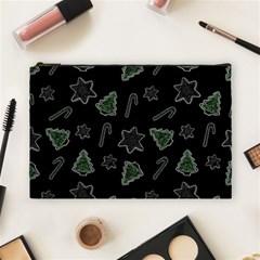 Ginger Cookies Christmas Pattern Cosmetic Bag (large)  by Valentinaart