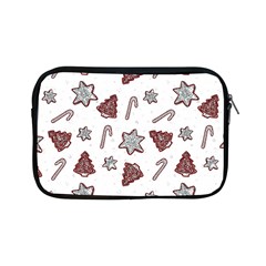 Ginger Cookies Christmas Pattern Apple Ipad Mini Zipper Cases by Valentinaart