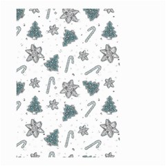 Ginger Cookies Christmas Pattern Small Garden Flag (two Sides)