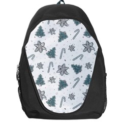 Ginger Cookies Christmas Pattern Backpack Bag by Valentinaart