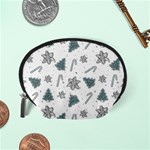 Ginger cookies Christmas pattern Accessory Pouches (Small)  Back